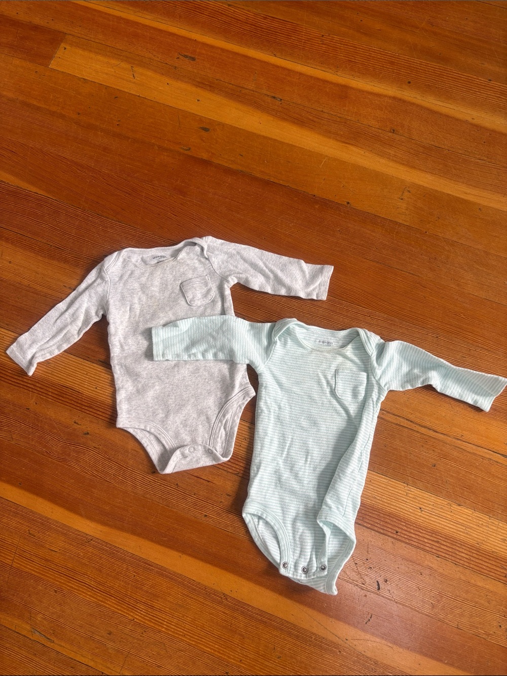 Two Carters onesies bodysuits 6-9M cotton
